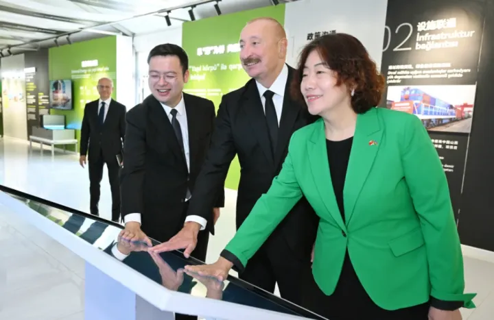 Çin şirkətinin Azərbaycandakı ilk enerji layihəsi istifadəyə verildi