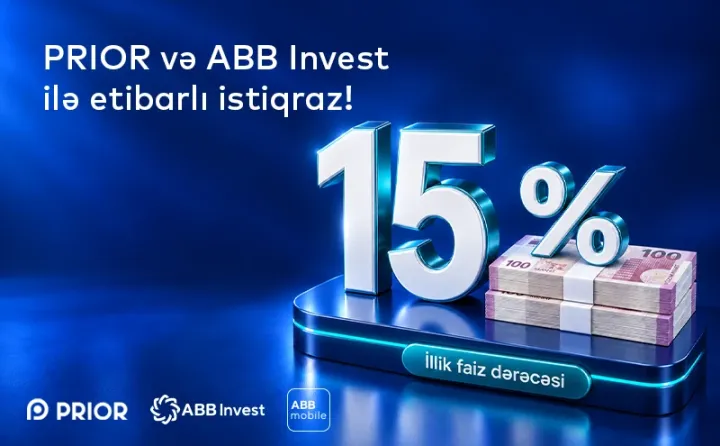 “Prior Leasing” 2 milyon manatlıq istiqraz emissiyasına başlayır: illik 15% gəlir hər 30 gündən bir ödəniləcək ®